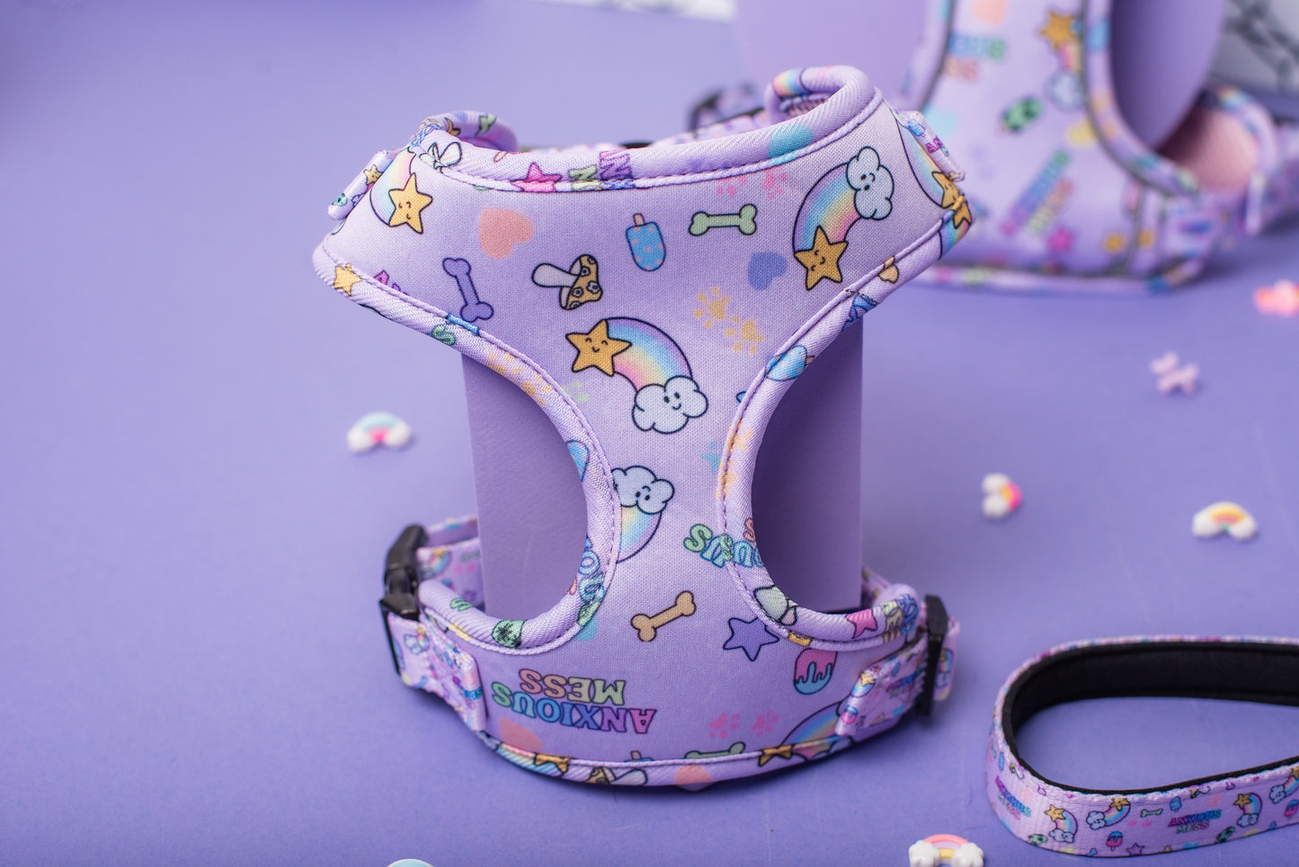 Anxious Mess Adjustable Dog Harness