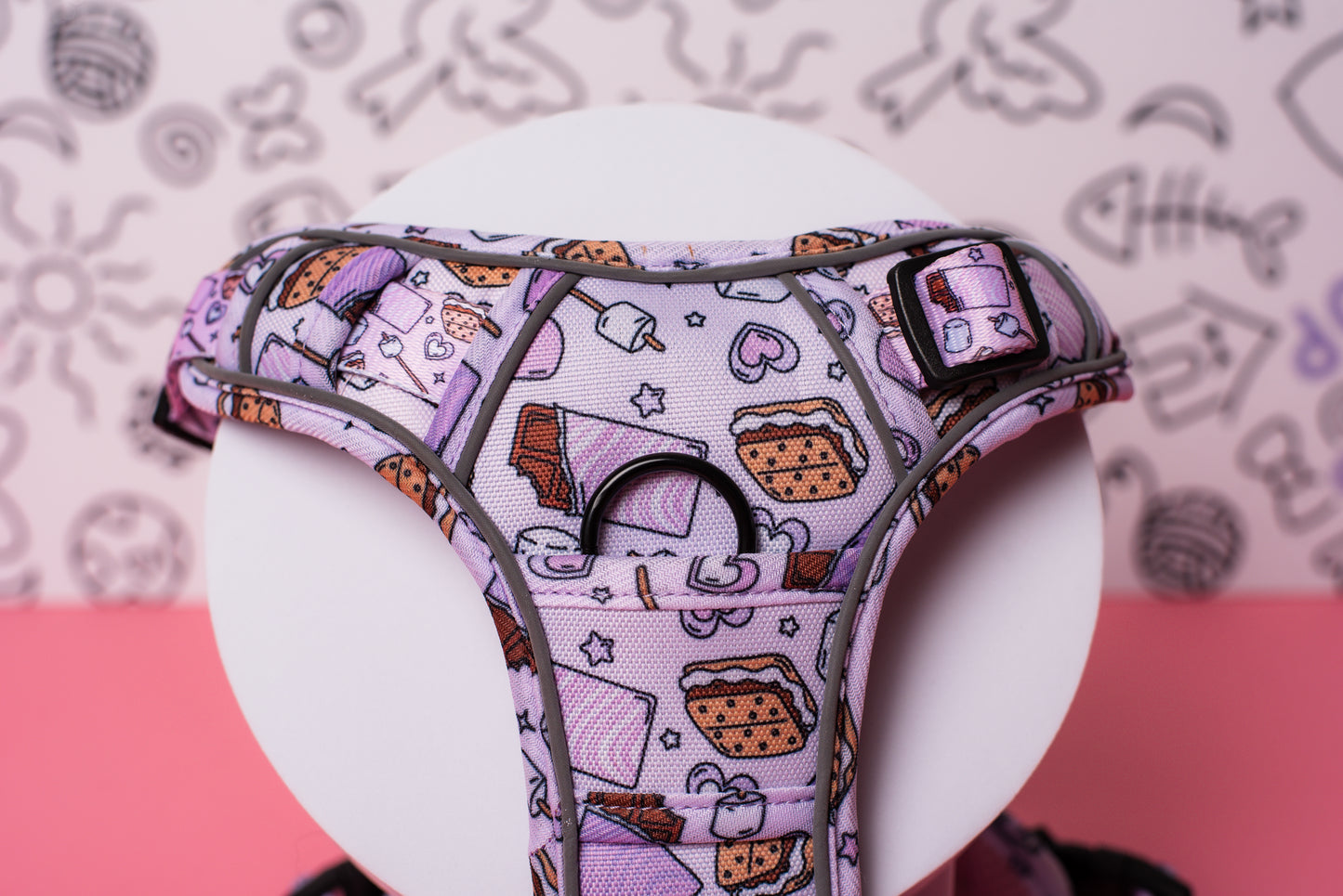 Pink S'mores Heavy Duty Harness