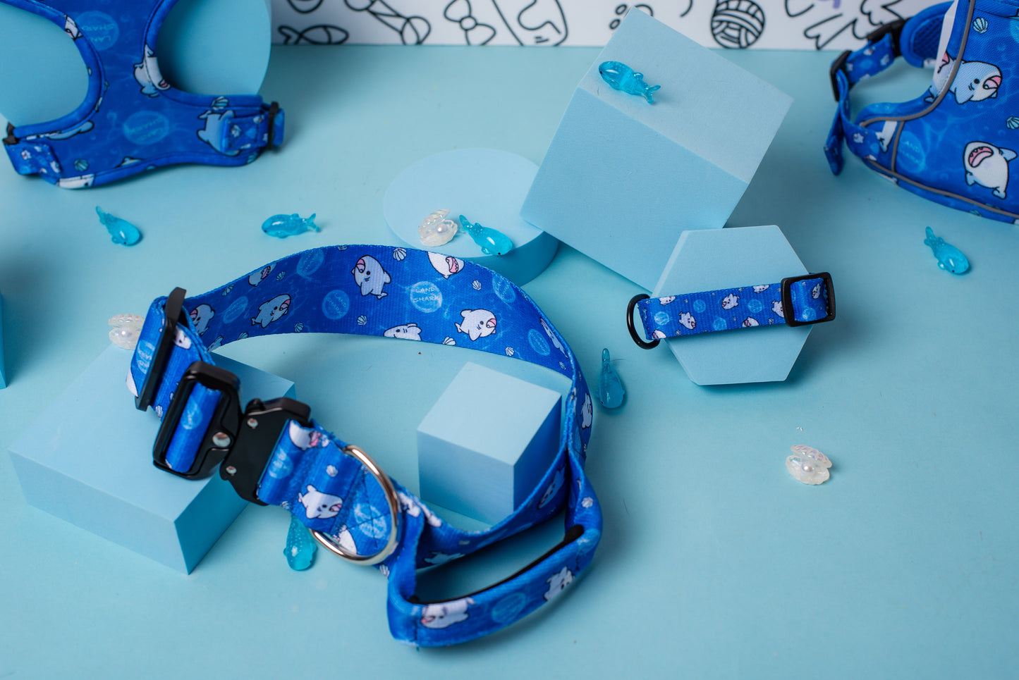 Land Shark Dog Collar