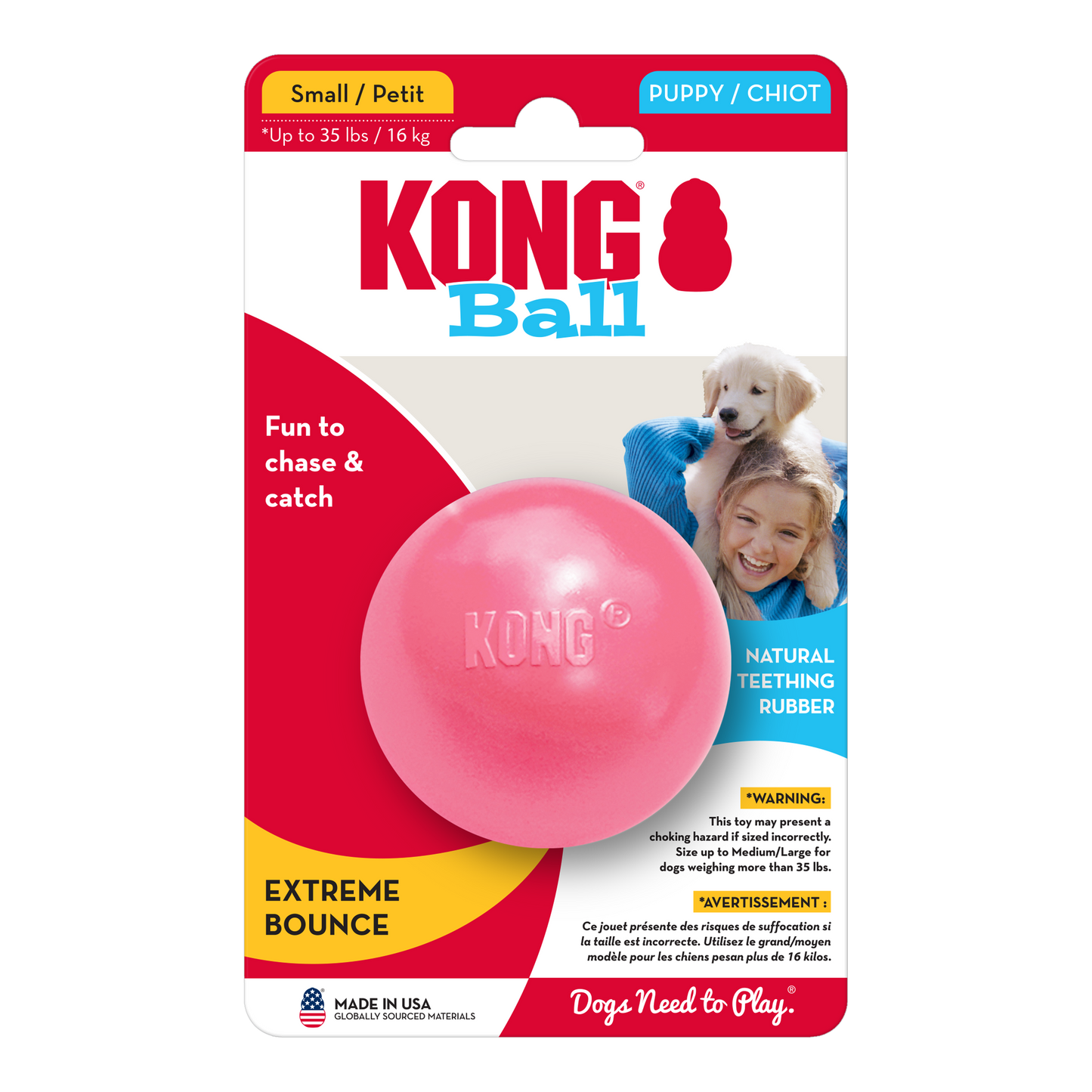 KONG Puppy Ball medium/large