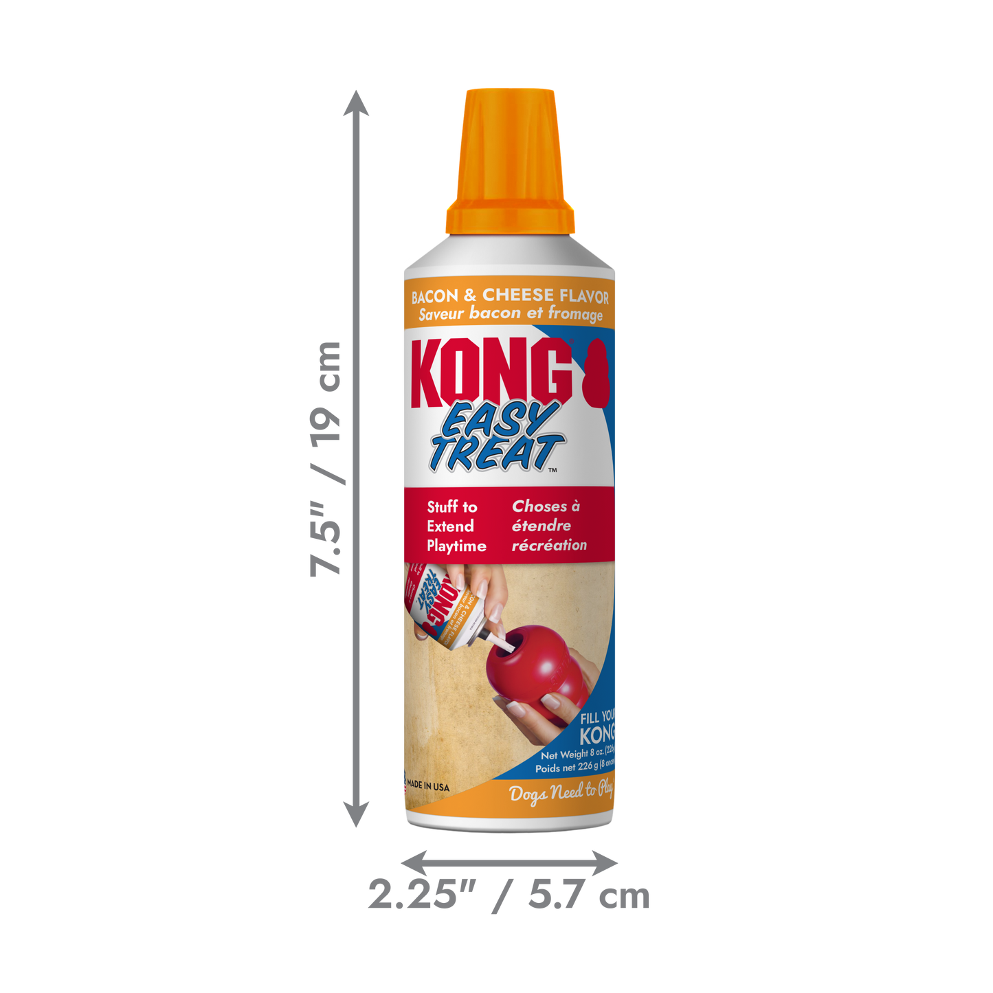 KONG Easy Treat Bacon & Cheese