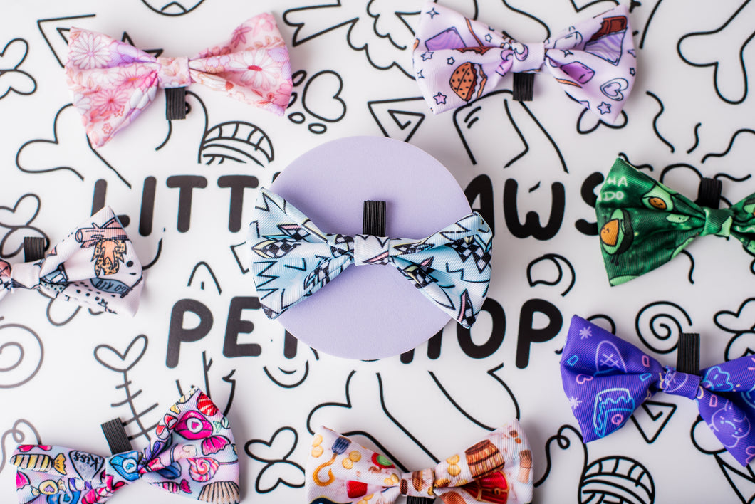 Blue Lightning - Bow tie