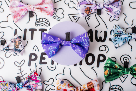 Purple Ice Cream - Bow tie