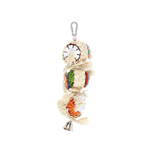 Happy Pets Tansy Trio Bird Toy 30cm