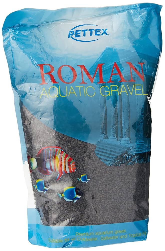 Aquatic Roman Gravel Jet Black