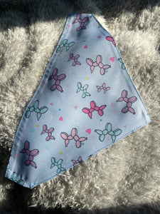 Blue Balloon Dog Bandana