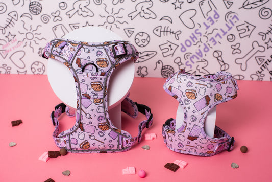 Pink S'mores Heavy Duty Harness