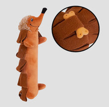 Load image into Gallery viewer, WufWuf &amp; Sc Hedgehog Snuffle Dog Toy

