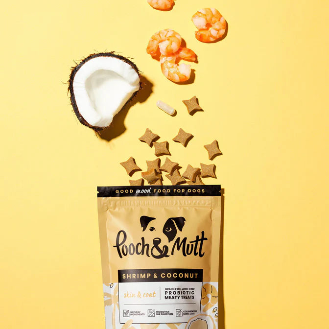 Pooch & Mutt shrimp & coconut treats