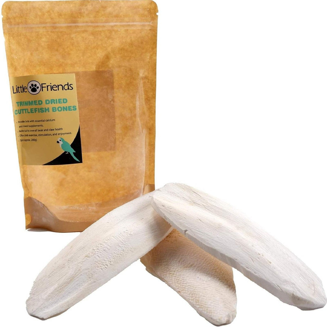 Little Friends Trimmed Dried Cuttlefish Bones 3pks