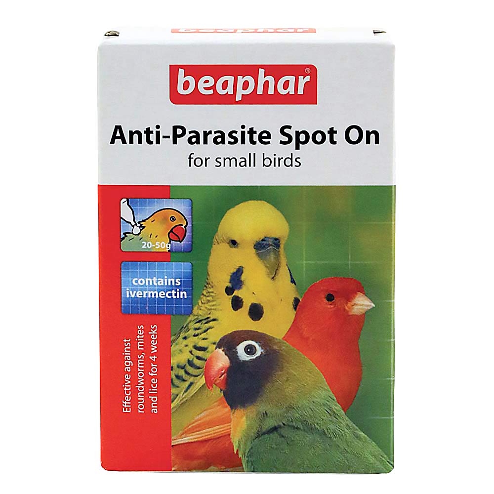 Beaphar Anti-Parasite Spot-on for Small Birds (Sml)