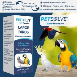 Petsolve Anti-Parasite Large Bird 5ml