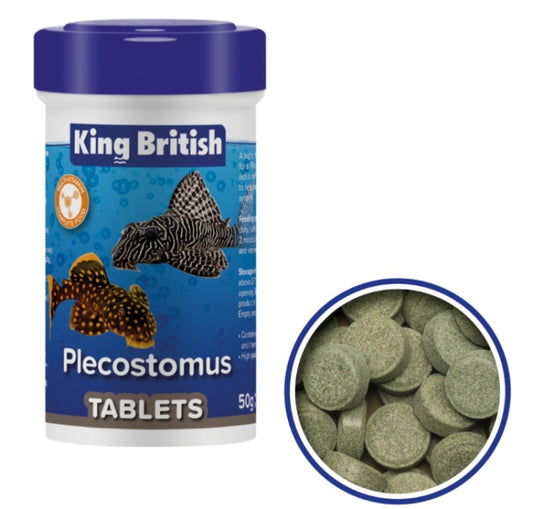 King British Plecostomus Tablets 50g