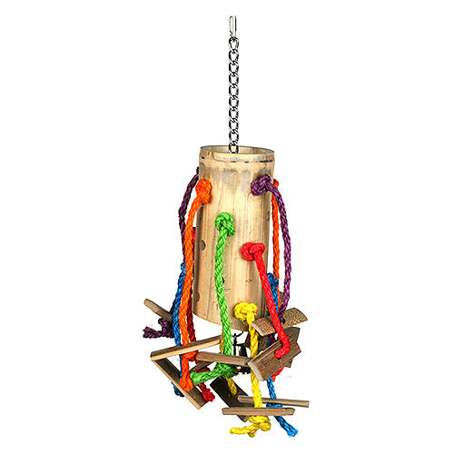 Happy Pet Parrot Bamboo Puzzle Toy