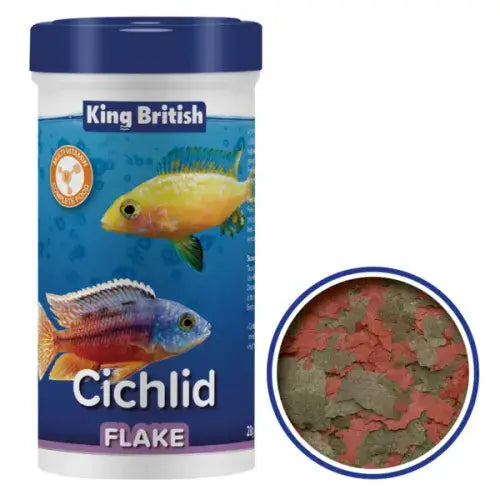 King British Cichlid Flake Food 28g